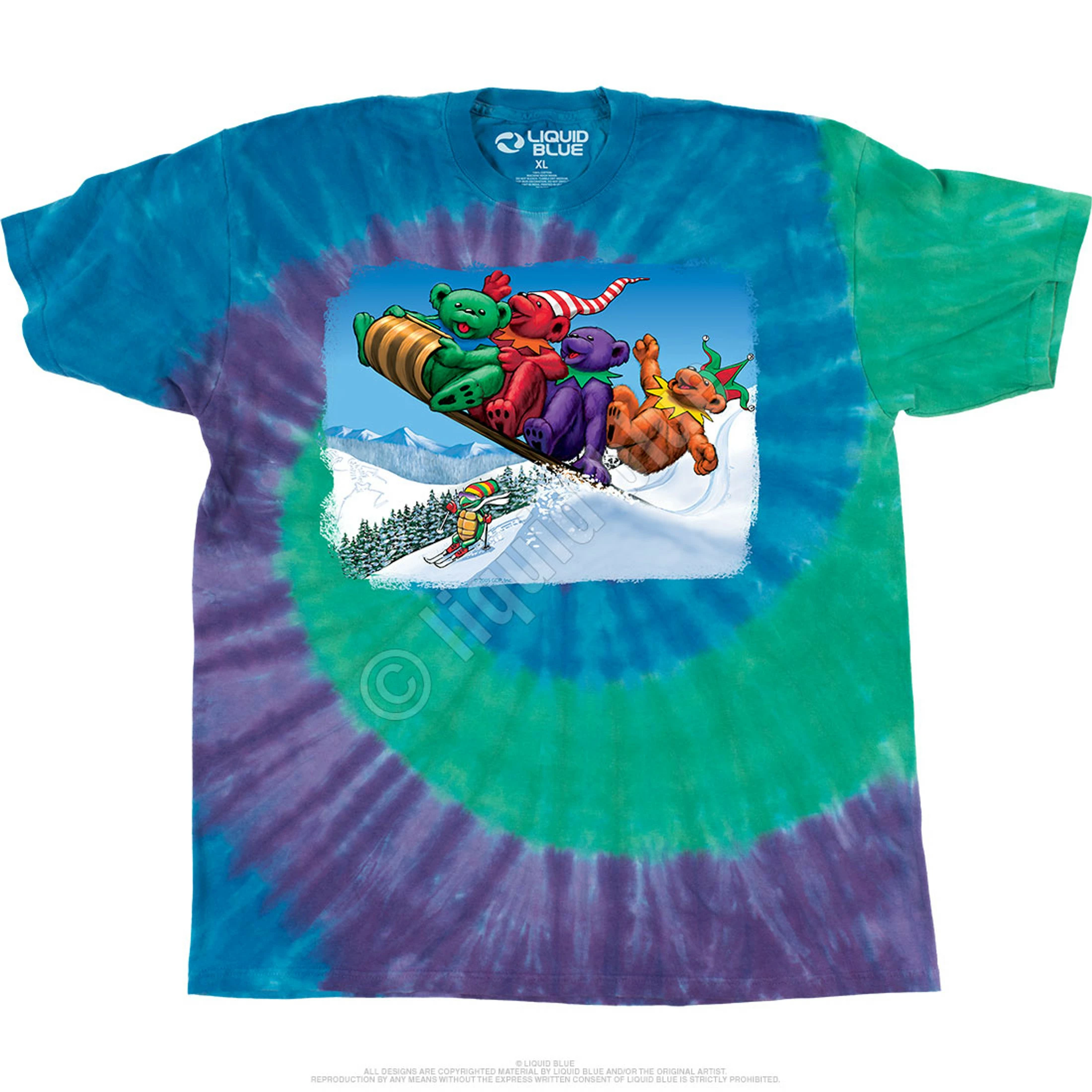 Toboggan Bears T-Shirt 11 Toboggan Bears T-Shirt - Image 9