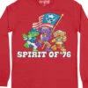 Spirit Of 76 Long Sleeve T-Shirt 1 Spirit Of 76 Long Sleeve T-Shirt -MLB Shop GD0076LSREDf 70588.1686508413