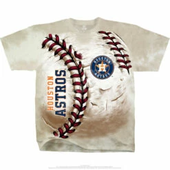 MLB Houston Astros Hardball Tie-Dye T-Shirt -MLB Shop HB101f 14681.1434040949