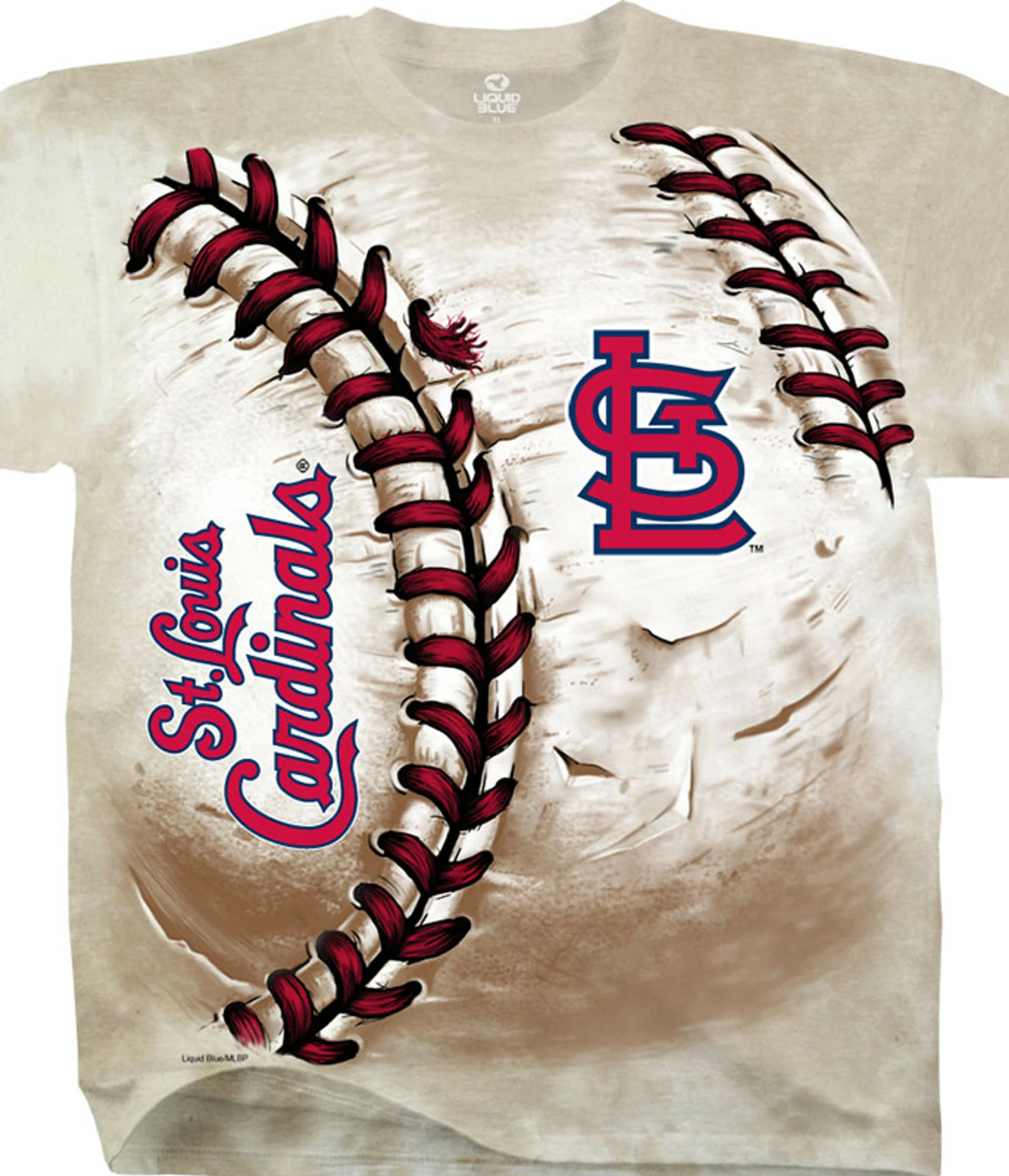 MLB St. Louis Cardinals Hardball Tie-Dye T-Shirt 3 MLB St. Louis Cardinals Hardball Tie-Dye T-Shirt
