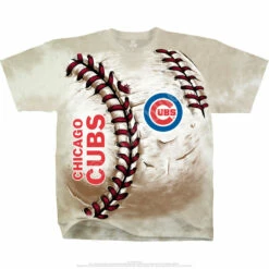 MLB Chicago Cubs Hardball Tie-Dye T-Shirt -MLB Shop HB107f 12279.1402075898