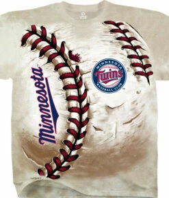 MLB Minnesota Twins Hardball Tie-Dye T-Shirt