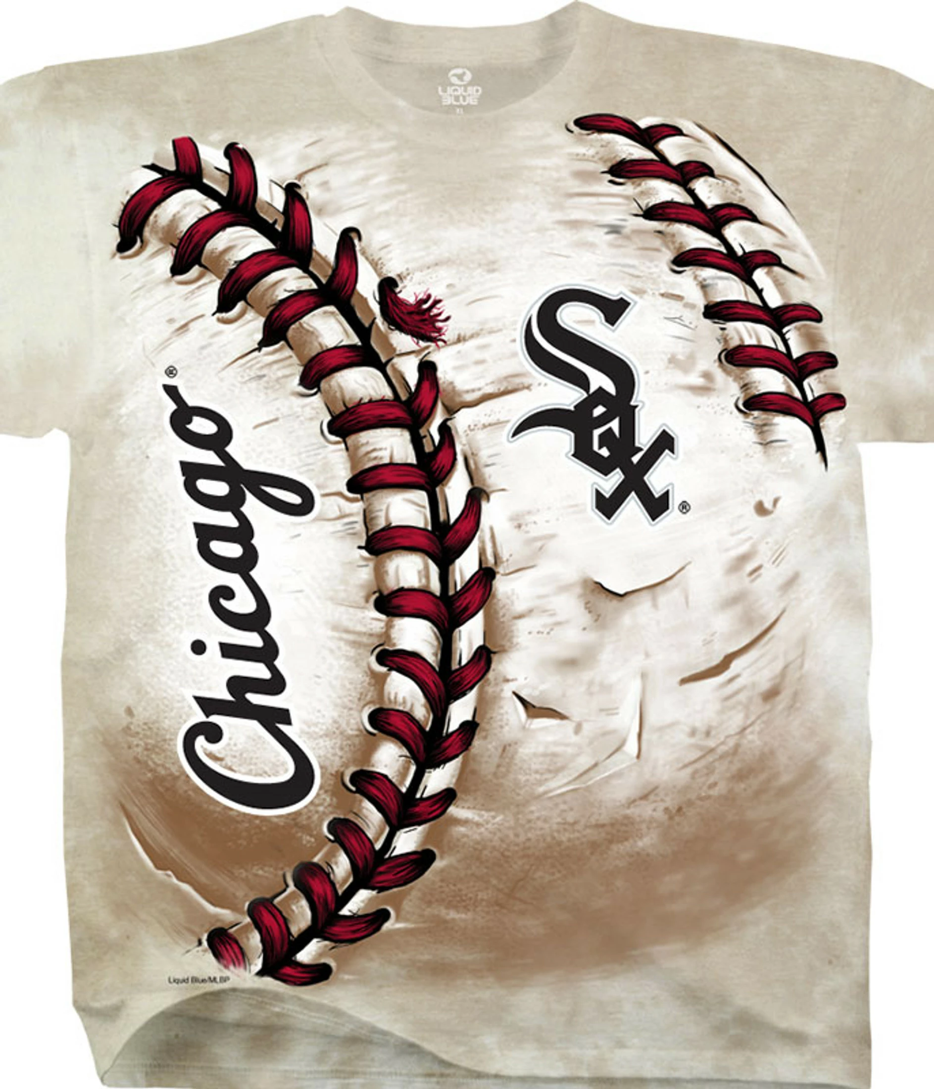 MLB Chicago White Sox Hardball Tie-Dye T-Shirt 3 MLB Chicago White Sox Hardball Tie-Dye T-Shirt