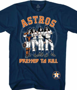 MLB Houston Astros Dressed To Kill Navy T-Shirt