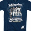 MLB Milwaukee Brewers Dressed To Kill Navy T-Shirt 1 MLB Milwaukee Brewers Dressed To Kill Navy T-Shirt -MLB Shop KB105f 51704.1569264597