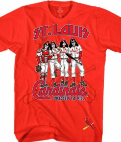 MLB St. Louis Cardinals Dressed To Kill Red T-Shirt