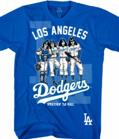 MLB Los Angeles Dodgers Dressed To Kill Blue T-Shirt