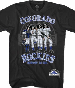 MLB Colorado Rockies Dressed To Kill Black T-Shirt