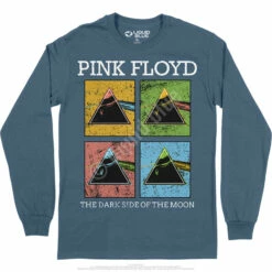 Pink Floyd Window Pane Long Sleeve T-Shirt -MLB Shop PF0001LSIBLf 83884.1664839626