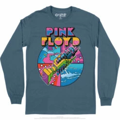 Pink Floyd WYWH Mod Long Sleeve T-Shirt -MLB Shop PF0002LSIBLf 31948.1664839867