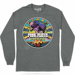 Pink Floyd Animals Mod Long Sleeve T-Shirt -MLB Shop PF0003LSGPHf 36752.1669961593