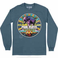Pink Floyd Animals Mod Long Sleeve T-Shirt -MLB Shop PF0003LSIBLf 17320.1669961593
