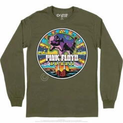 Pink Floyd Animals Mod Long Sleeve T-Shirt -MLB Shop PF0003LSMLGf 07297.1669961593