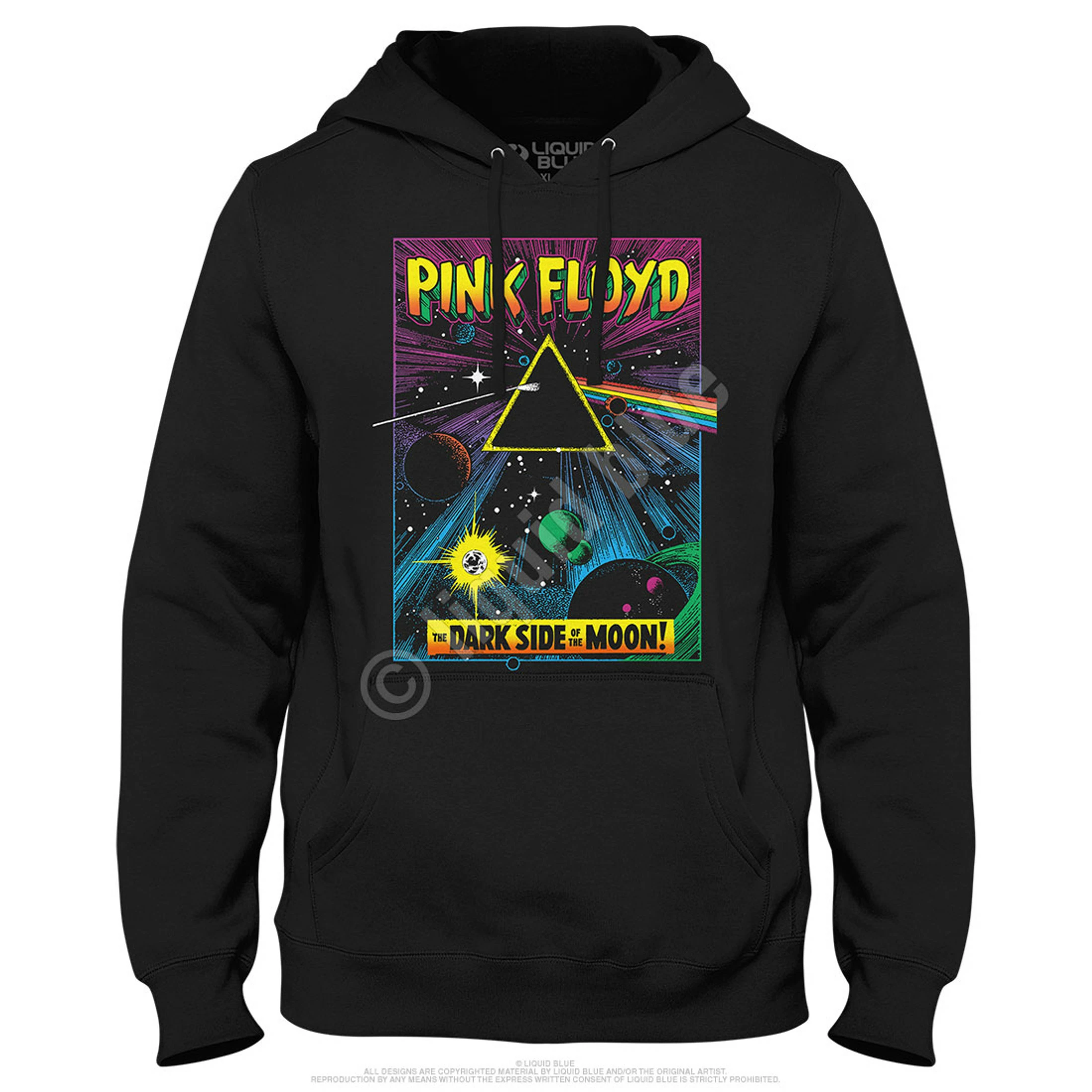 Pink Floyd Dark Side Pulp Hoodie 4 Pink Floyd Dark Side Pulp Hoodie - Image 2