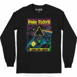 Pink Floyd Dark Side Pulp Long Sleeve T-Shirt 5 Pink Floyd Dark Side Pulp Long Sleeve T-Shirt -MLB Shop PF0004LSBLKf 57026.1669960033