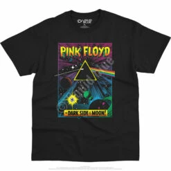 Pink Floyd Dark Side Pulp T-Shirt -MLB Shop PF0004SSBLKf 00914.1669960035