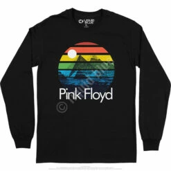 Pink Floyd Dark Side Sunset Long Sleeve T-Shirt -MLB Shop PF0005LSBLKf 95589.1669962162
