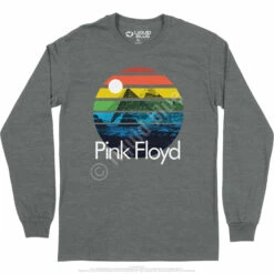 Pink Floyd Dark Side Sunset Long Sleeve T-Shirt -MLB Shop PF0005LSGPHf 09593.1669962162