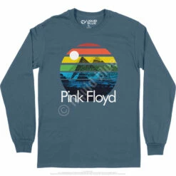 Pink Floyd Dark Side Sunset Long Sleeve T-Shirt -MLB Shop PF0005LSIBLf 74763.1669962162
