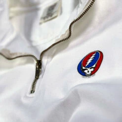 SYF 1/4 Zip Pullover Comfort Colors White Sweatshirt -MLB Shop RET22303f 2 11025.1617808435