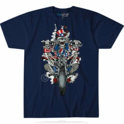 Moto Sam Custom T-Shirt 11 Moto Sam Custom T-Shirt -MLB Shop RET31311NAVf 21918.1655139740