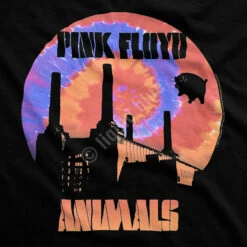 Pink Floyd When Pigs Fly Black T-Shirt -MLB Shop RET31958f artwork 35915.1576620950