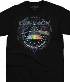 Pink Floyd Moon Phase Black T-Shirt