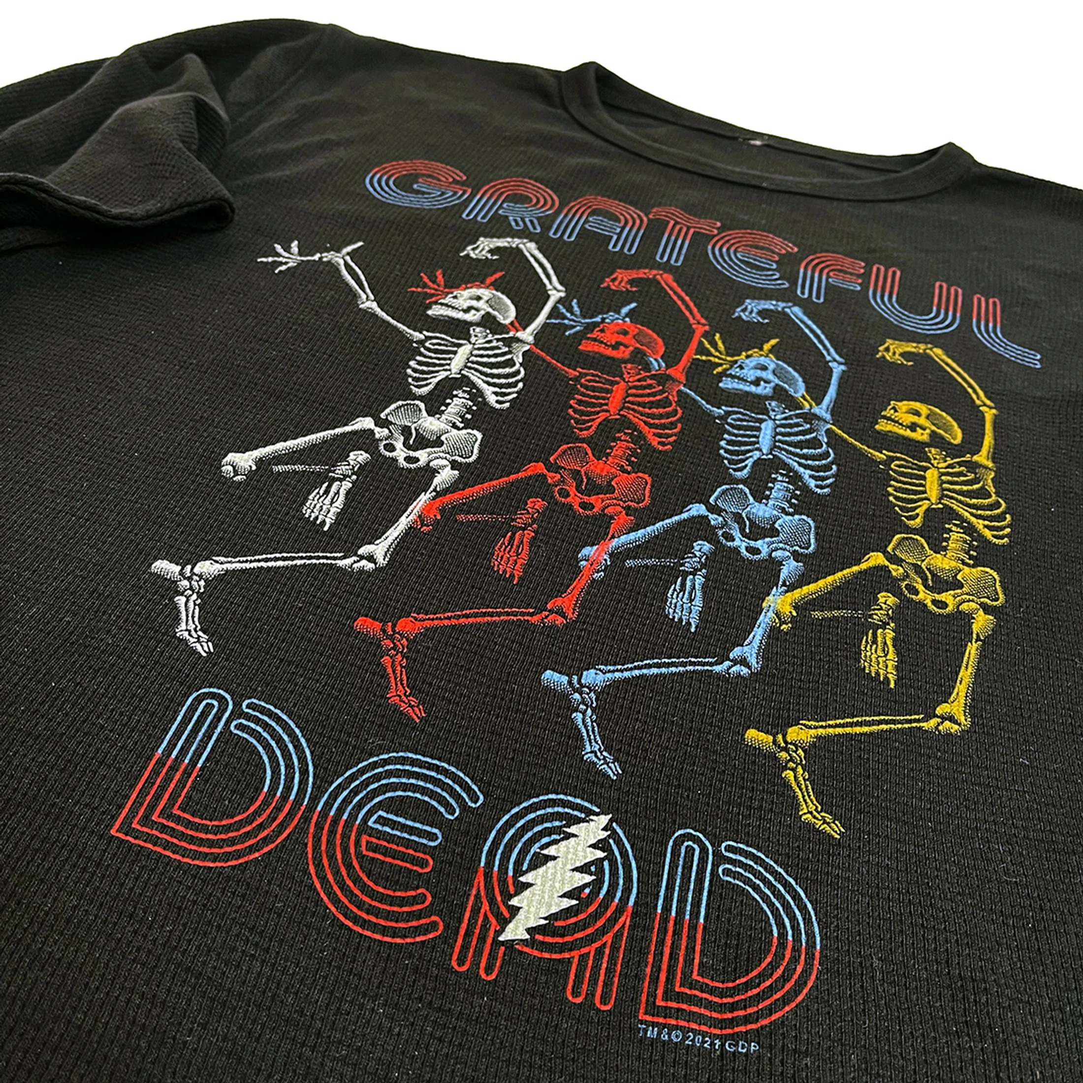 Marquee Dead Thermal Long Sleeve Black T-Shirt 6 Marquee Dead Thermal Long Sleeve Black T-Shirt - Image 4