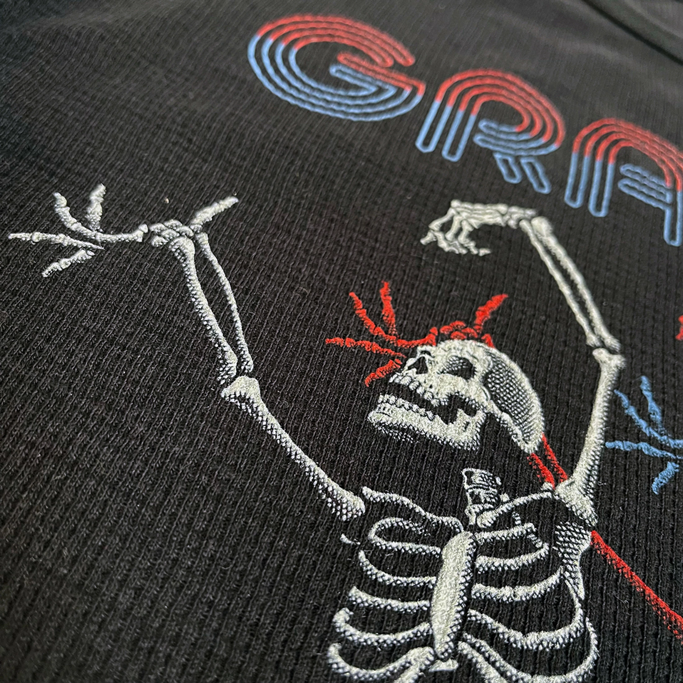 Marquee Dead Thermal Long Sleeve Black T-Shirt 7 Marquee Dead Thermal Long Sleeve Black T-Shirt - Image 5