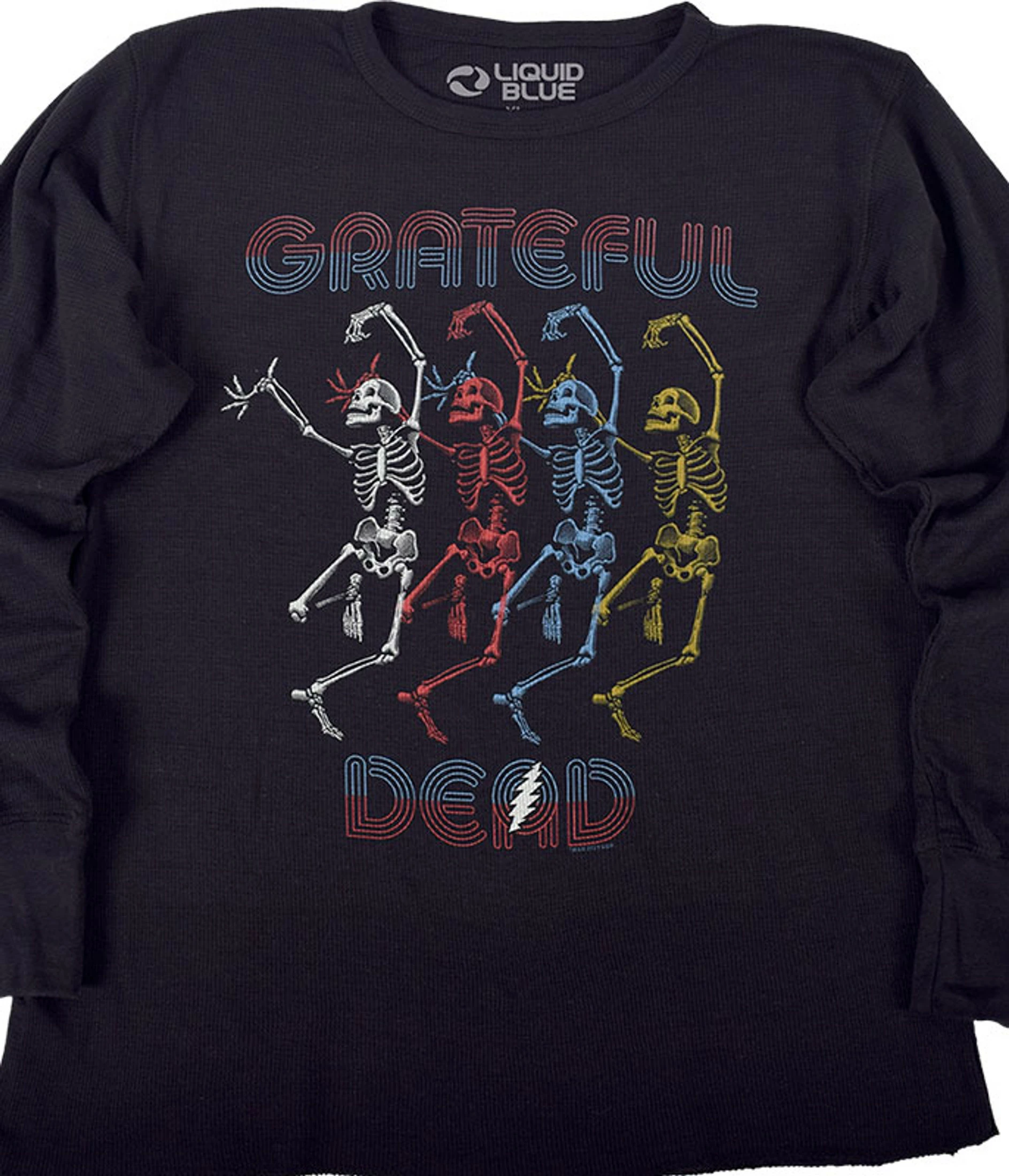 Marquee Dead Thermal Long Sleeve Black T-Shirt 3 Marquee Dead Thermal Long Sleeve Black T-Shirt