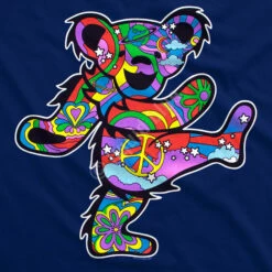 Mod Bear Navy T-Shirt -MLB Shop RET61563f artwork 76496.1600985465