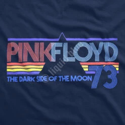 Pink Floyd Sun Is The Same Navy T-Shirt -MLB Shop RET61971f artwork 20522.1576620979