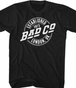 Bad Company Logo Black T-Shirt