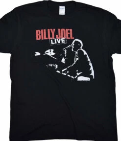Billy Joel 81 Tour Black T-Shirt