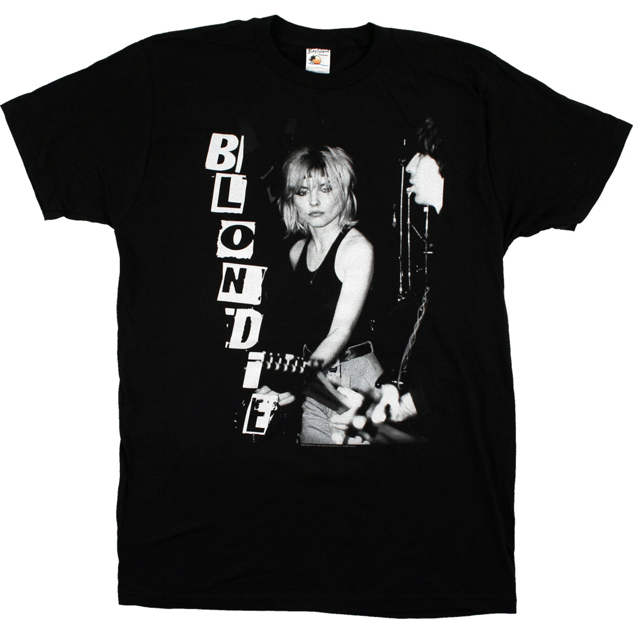 Blondie Live Band Black T-Shirt 4 Blondie Live Band Black T-Shirt - Image 2