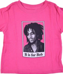 B Is For Bob Toddler Pink T-Shirt