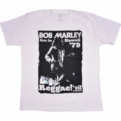 Marley Live In Hawaii White T-Shirt -MLB Shop RETBMLHf 26865.1496260244