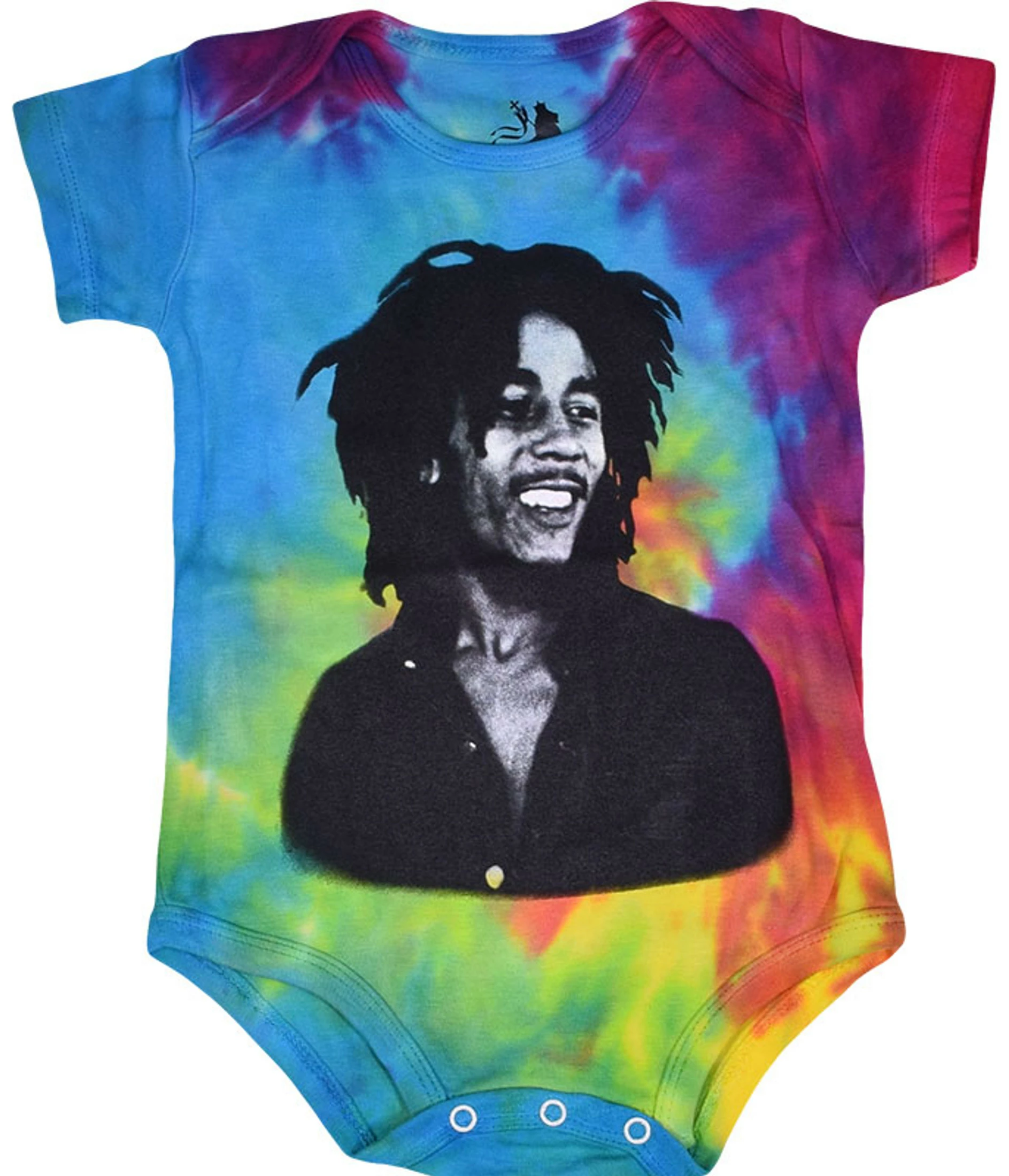 Marley Smile Tie-Dye Onesie 3 Marley Smile Tie-Dye Onesie