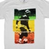 Marley Soccer Tri-Color White T-Shirt -MLB Shop RETBMSWf 01794.1569264704