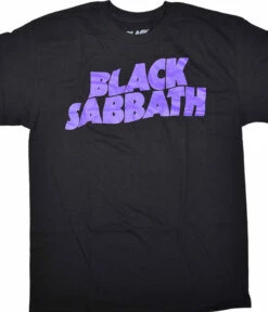 Black Sabbath Clasic Logo Black T-Shirt