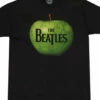 Beatles Apple Logo Black T-Shirt -MLB Shop RETBTALf 26026.1598033576