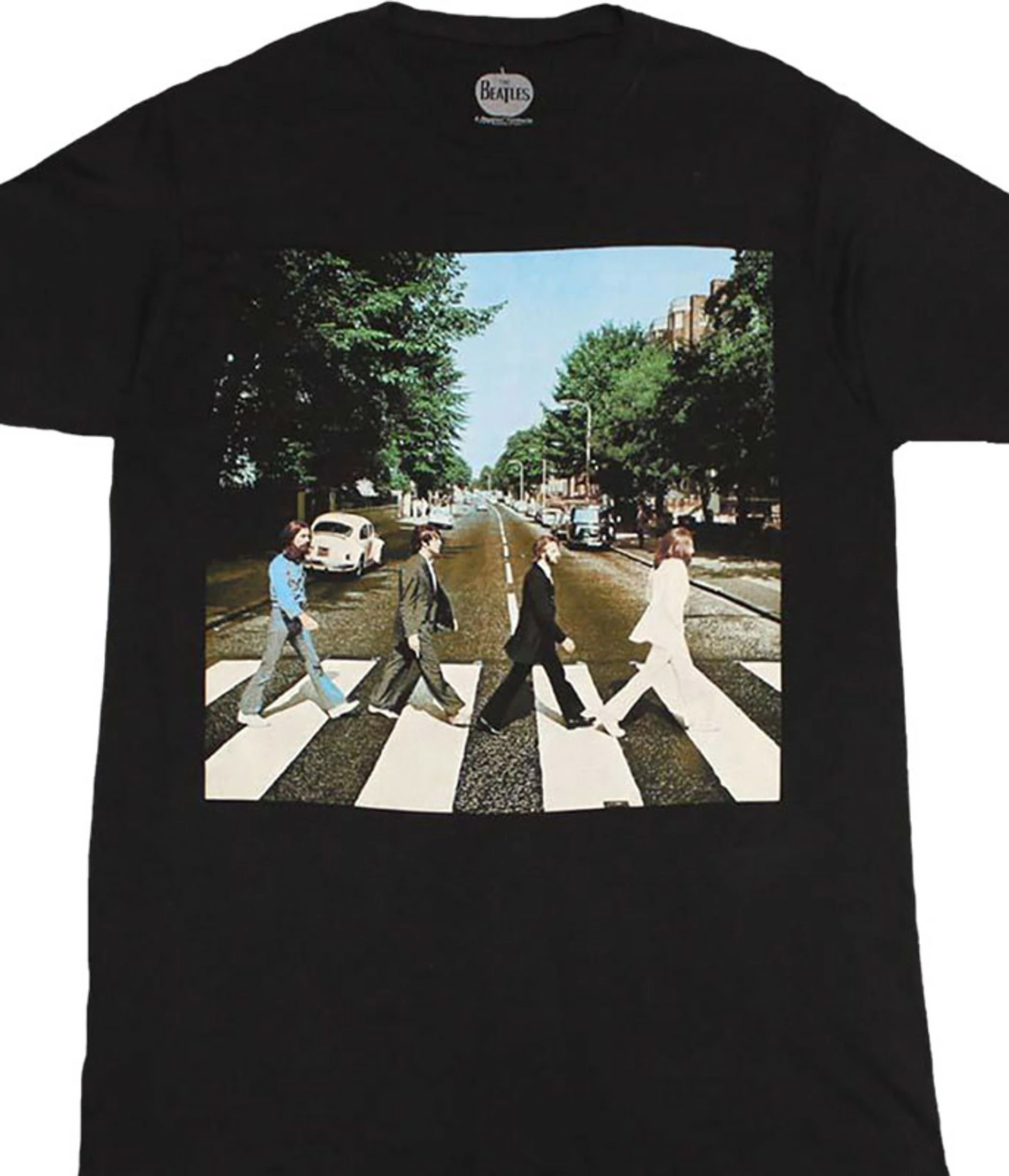Beatles Abbey Road Black T-Shirt 3 Beatles Abbey Road Black T-Shirt