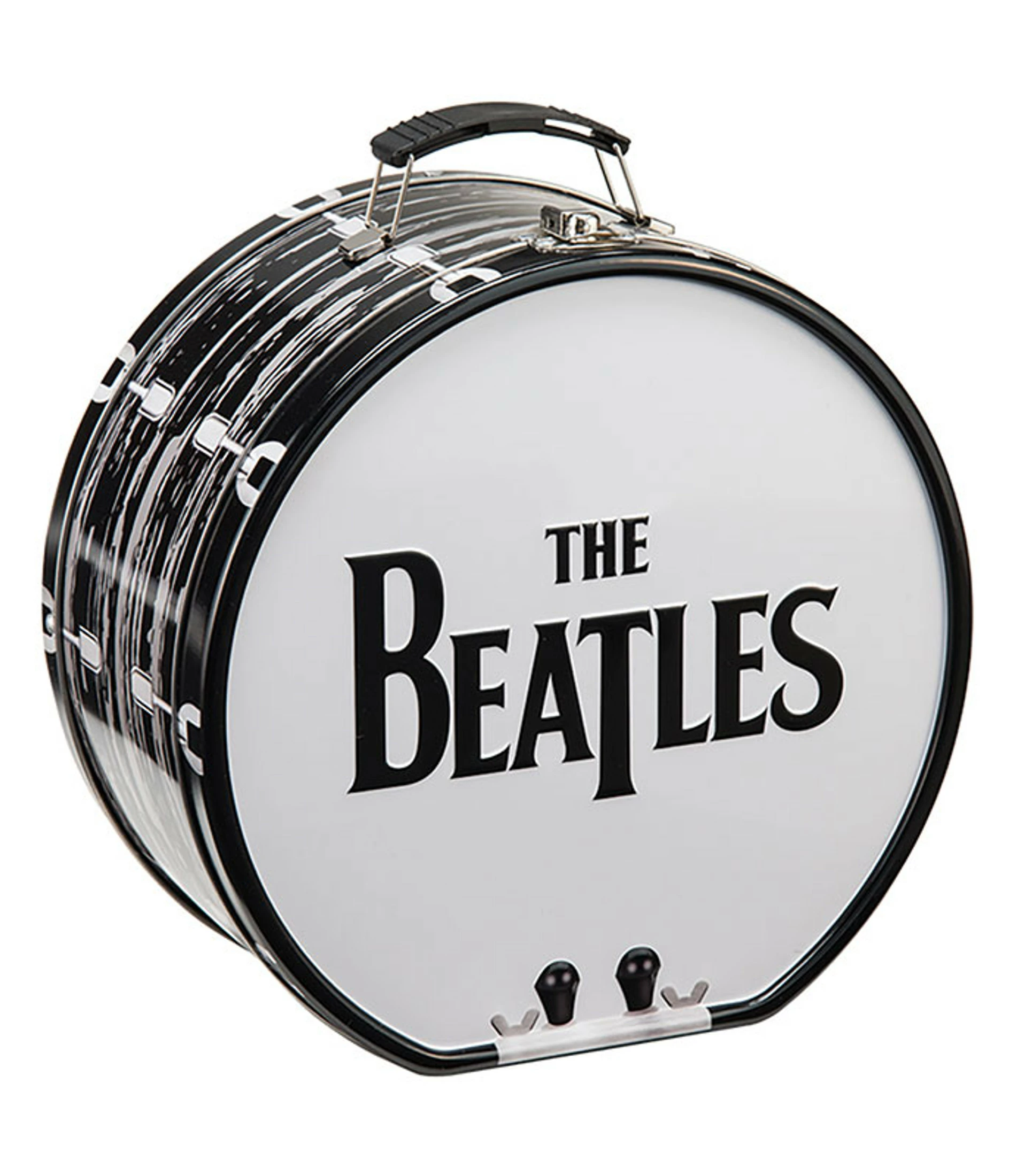 Beatles Drum Tin Tote 3 Beatles Drum Tin Tote