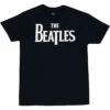 Beatles Logo Black T-Shirt 1 Beatles Logo Black T-Shirt -MLB Shop RETBTLBf 32250.1611168311