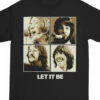 Beatles Let It Be Black T-Shirt -MLB Shop RETBTLIBf 36745.1598033499