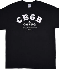 CBGB Logo Black T-Shirt