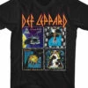 Def Leppard Albums Black T-Shirt 1 Def Leppard Albums Black T-Shirt -MLB Shop RETDLABf 53042.1623258464