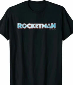 Elton John Rocketman Black T-Shirt -MLB Shop RETEJRMf 10177.1615482725