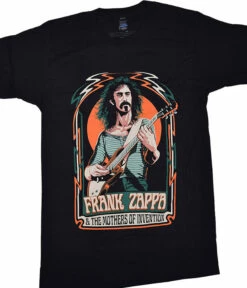 Zappa Illustration Black T-Shirt