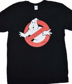 Ghostbusters Symbol Black T-Shirt